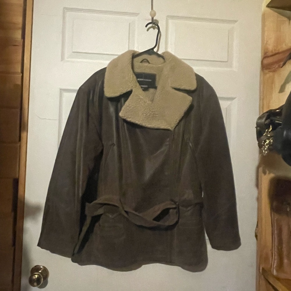 Moda International leather jacket